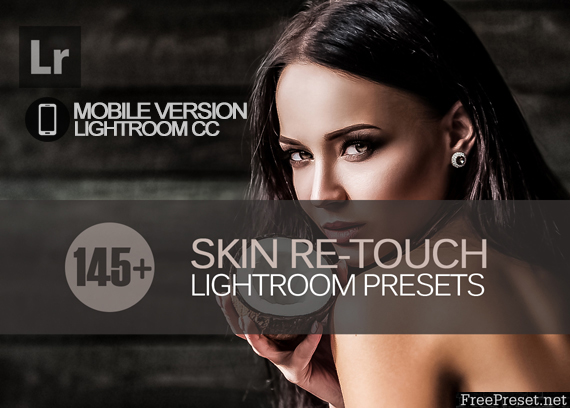 145+ Skin ReTouch Lightroom Mobile bundle