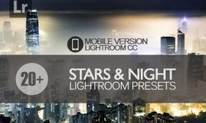 20+ Stars and Night Sky Lightroom Mobile bundle