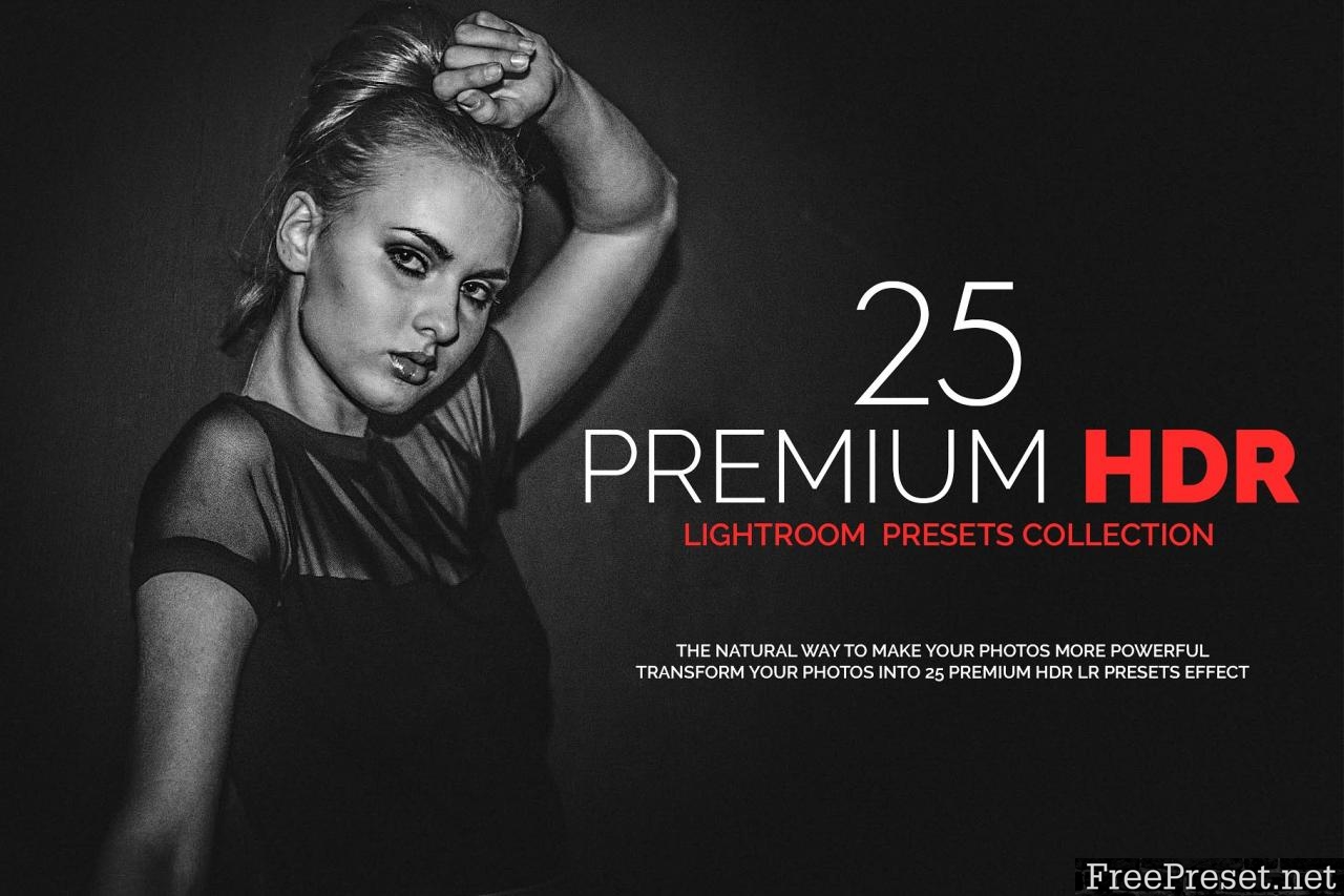 25 Premium HDR Lightroom Presets