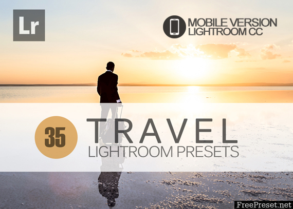 35 Travel Lightroom Mobile bundle