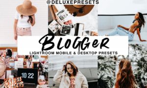 Blogger Lightroom Mobile & Lightroom Desktop Preset