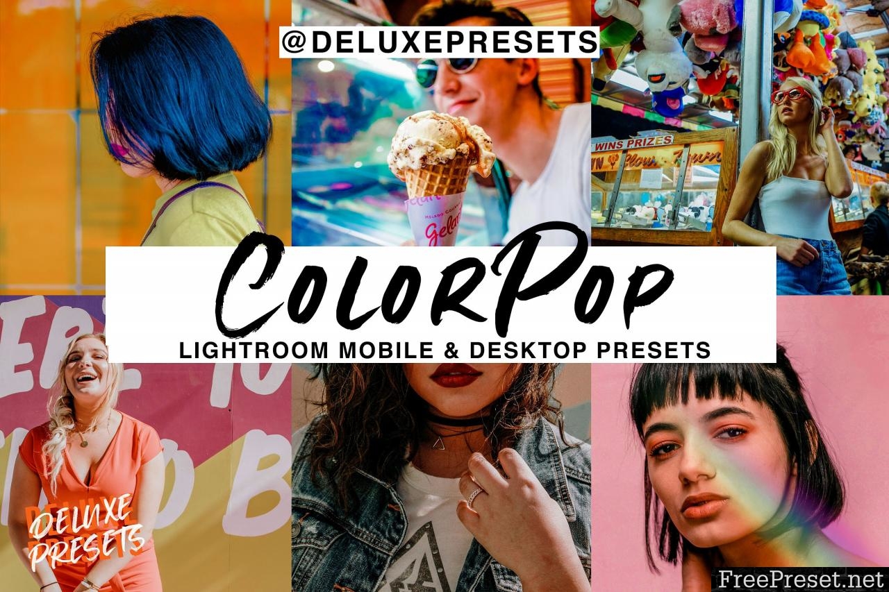 Color Pop Lightroom Mobile & Lightroom Desktop Preset