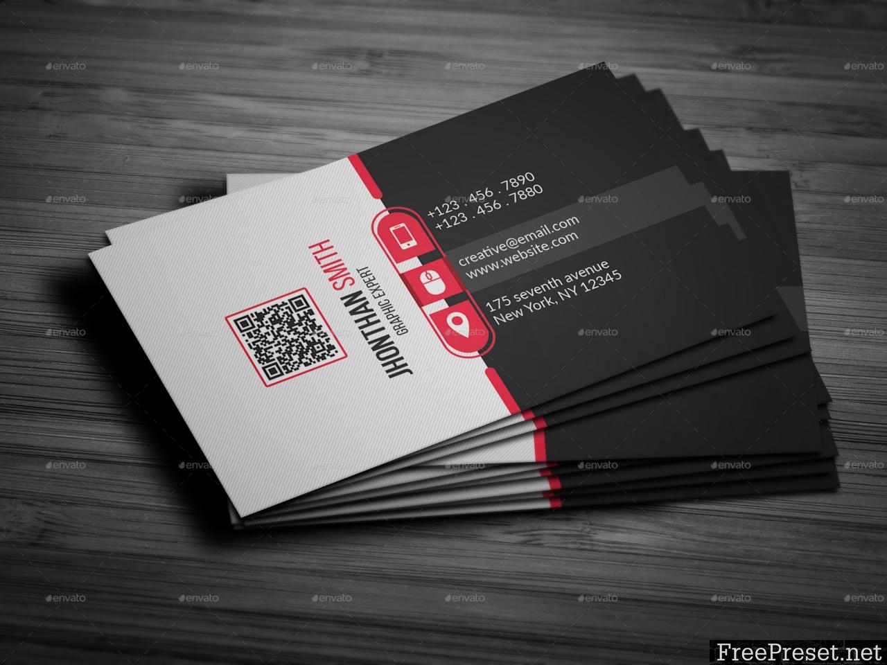 2 in 1 Business Card Bundle 22865394