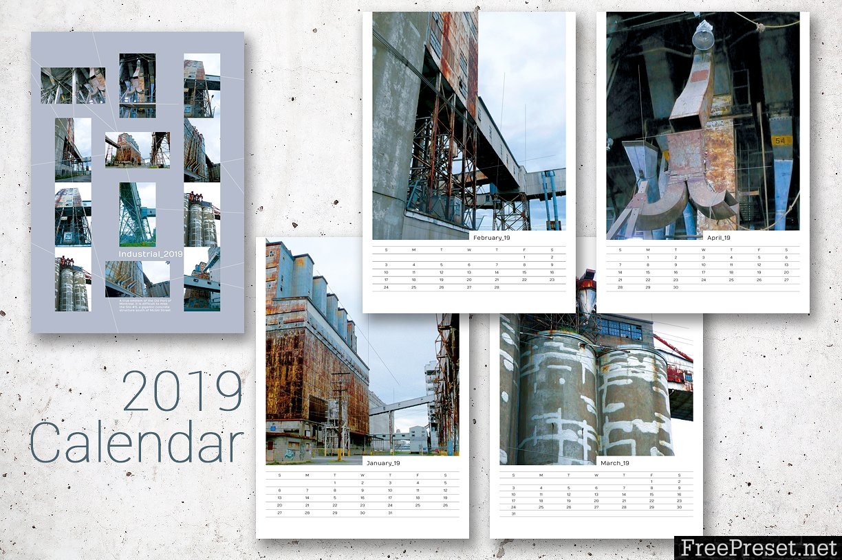 2019 Industrial Calendar