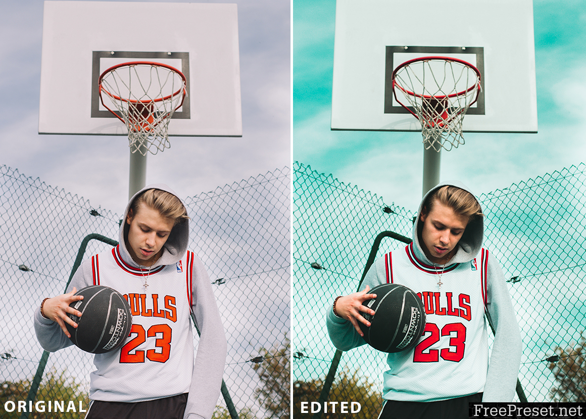 30 Orange and Teal - Photoshop Actions