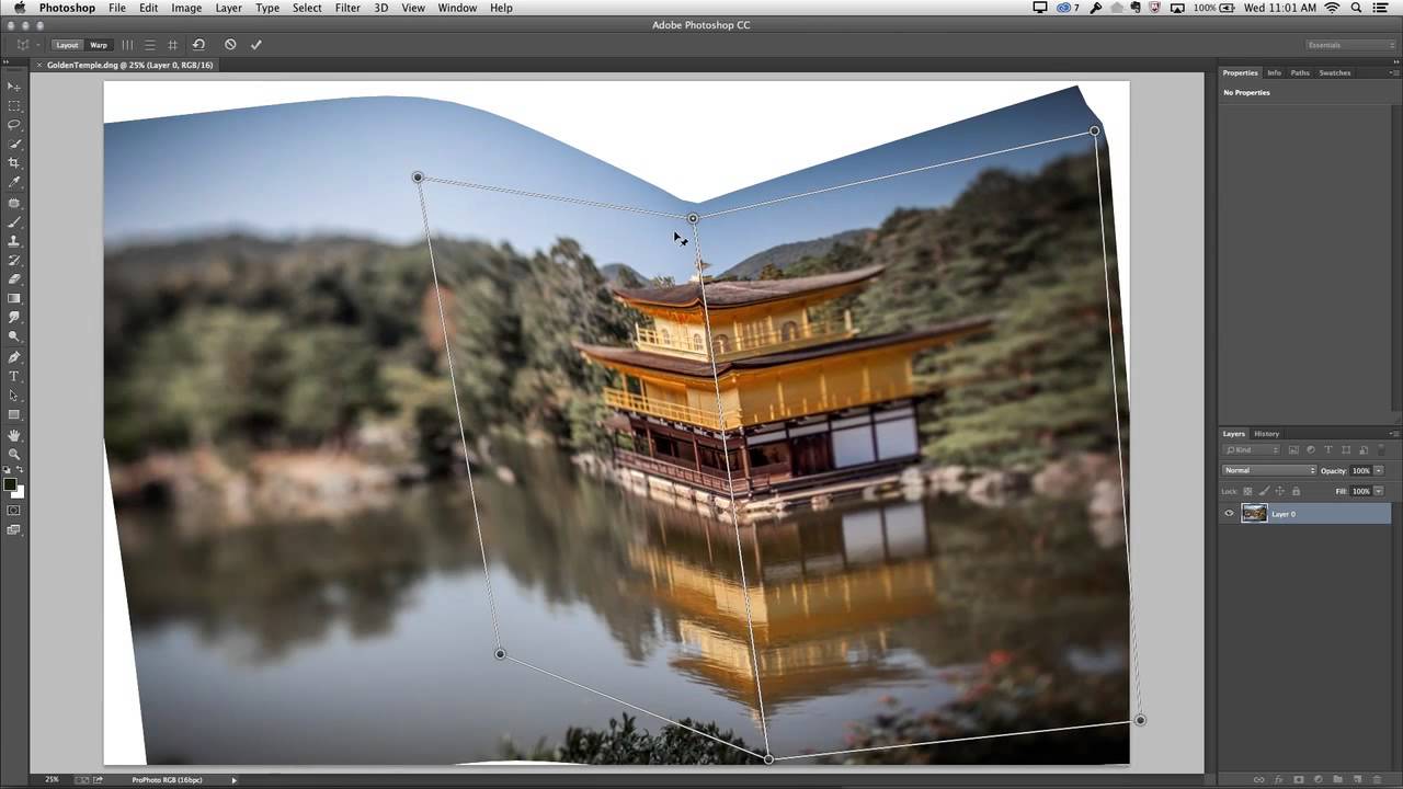 Perspective Warp In Photoshop CC