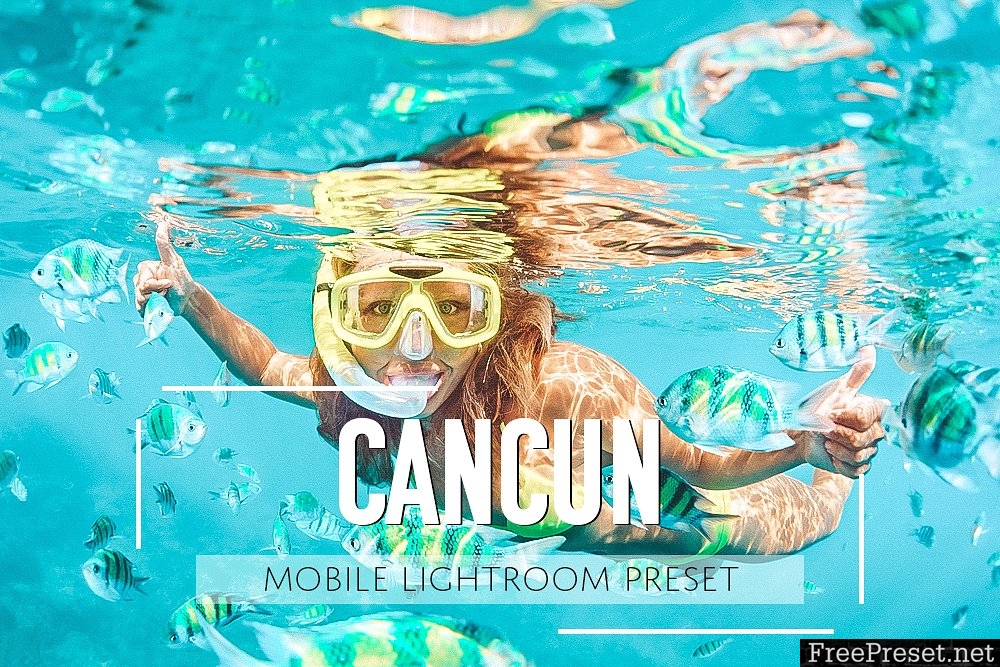 Mobile Lightroom Preset Cancun 2859154