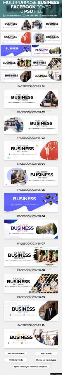 Multipurpose Business 10 Facebook Cover