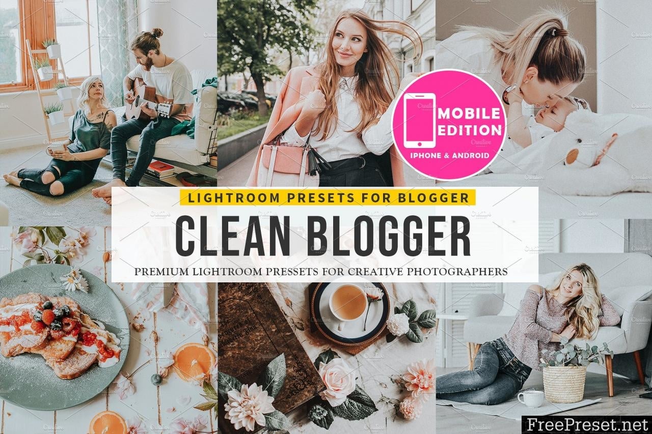 Clean blogger Lightroom presets 3327760