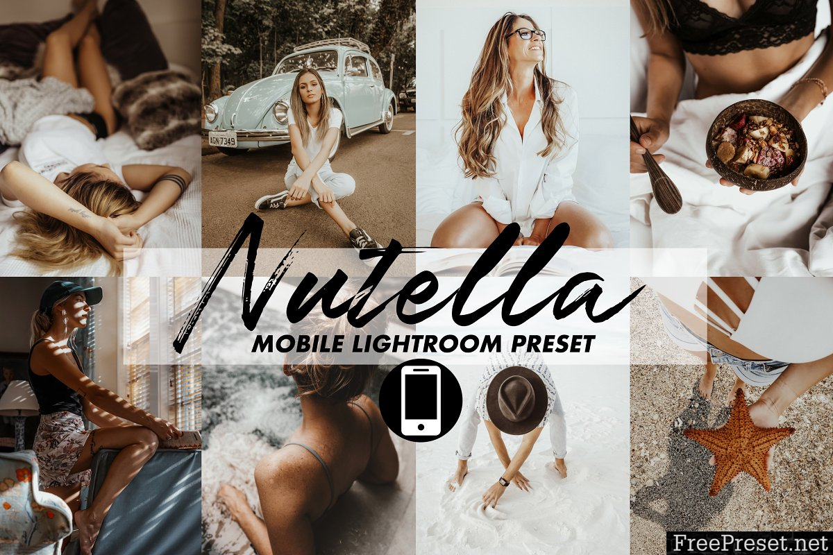 Mobile Lightroom Preset Nutella 3356244