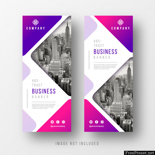 Abstract business banner templates 3946502