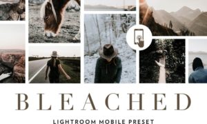 Bleached Lightroom Mobile Presets