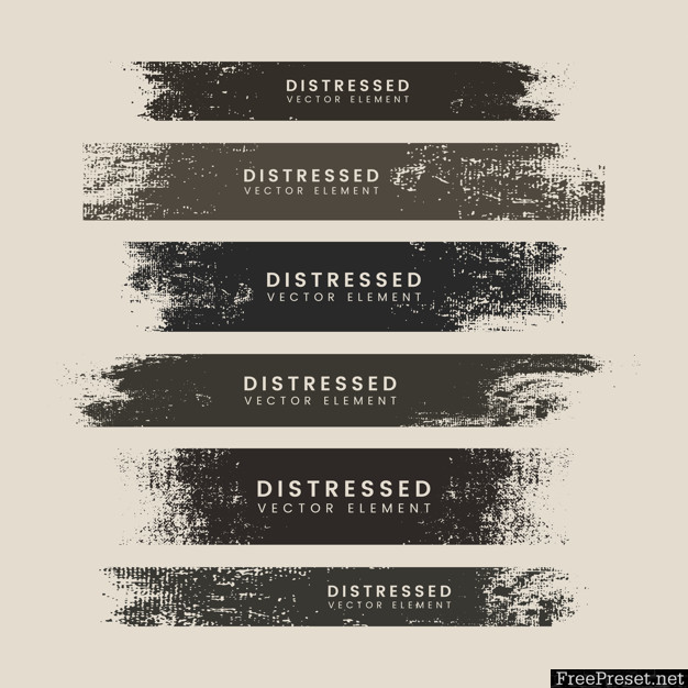 Distressed stroke texture banners 3601302