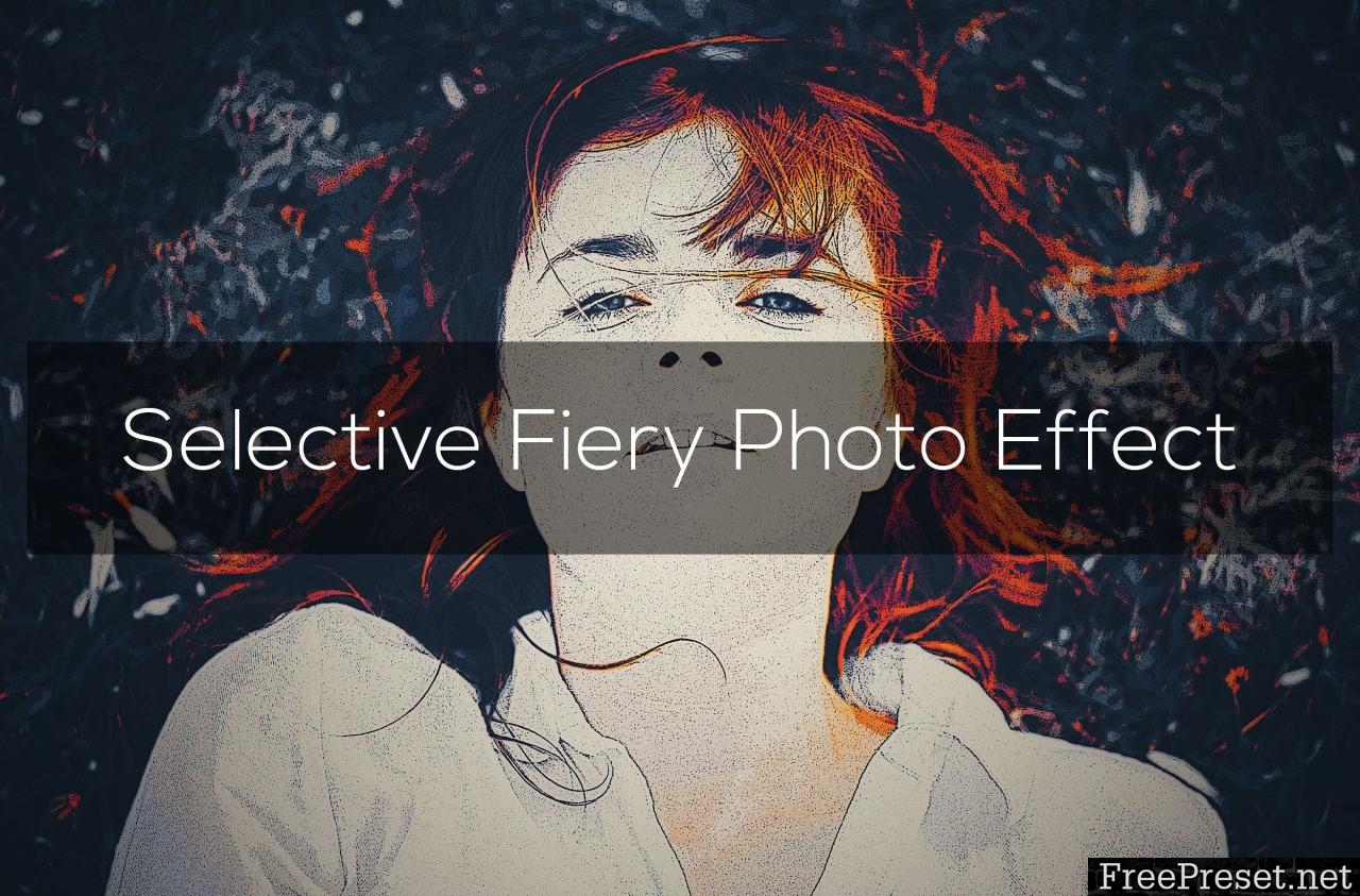 Selective Fiery Photo Effect 3296978