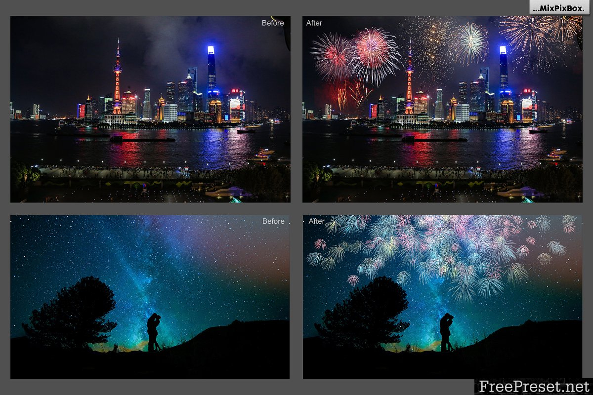 100 Fireworks Overlays 1608202