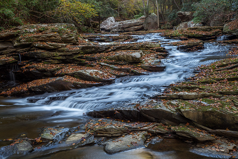 Photographing Mill Creek Falls (West Virginia)