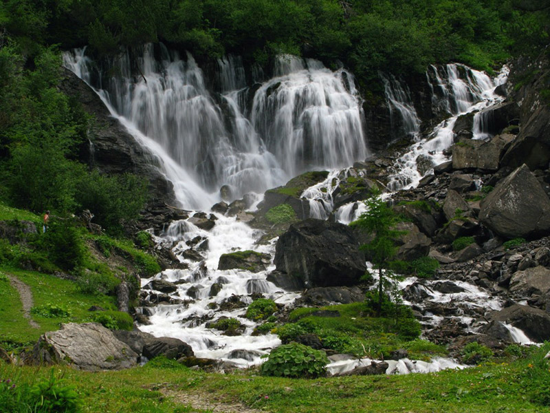 spring of river Simmen (Simmen-falls)