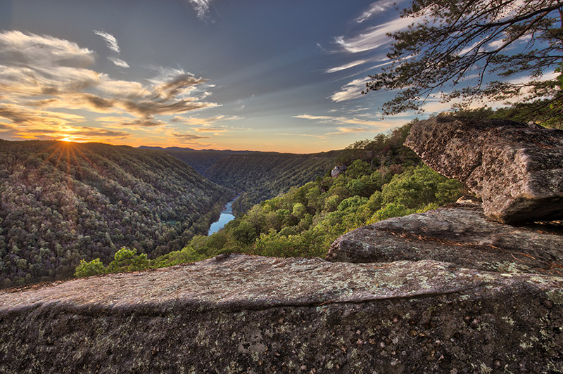 Beauty Mountain Sunset