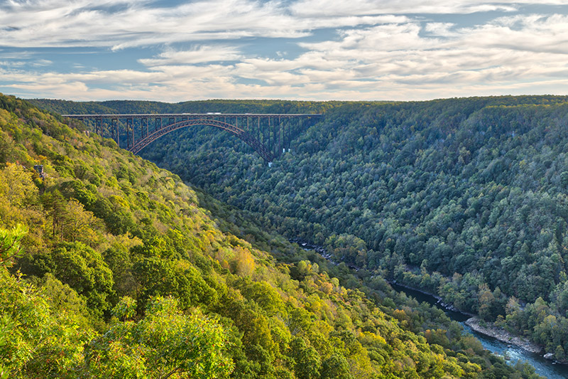 View from Adventures on the Gorge