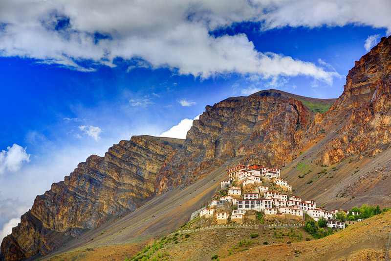 Key Monastery in Spiti Valley, Himachal Pradesh