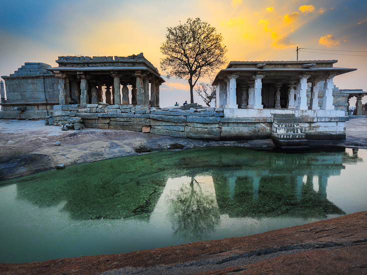 An ancient temple in Hampi, Karnataka