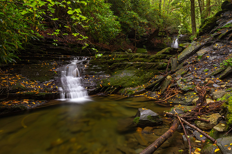 Slateford Creek Waterfalls, Delaware Water Gap