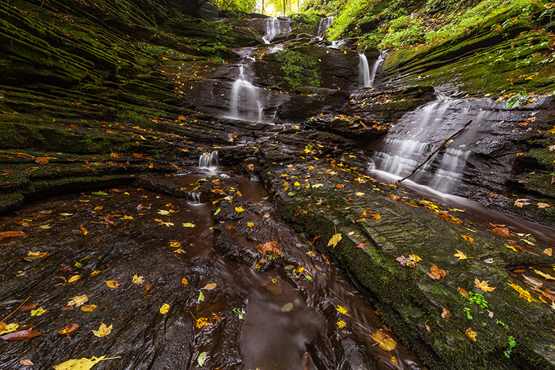 Slateford Creek Waterfalls, Delaware Water Gap