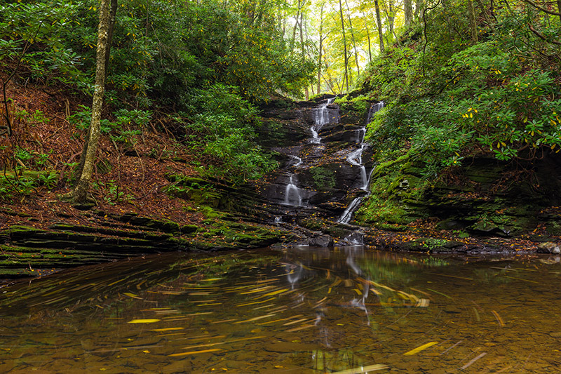 Slateford Creek Waterfalls, Delaware Water Gap