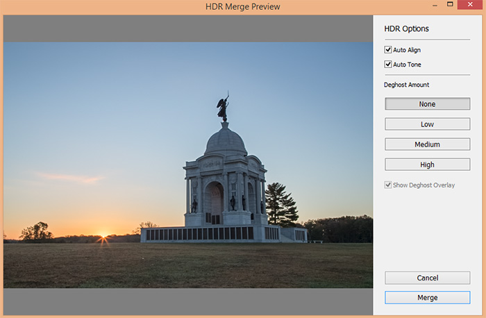 Step-by-Step: HDR Merge in Lightroom