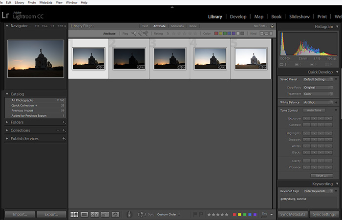 Step-by-Step: HDR Merge in Lightroom