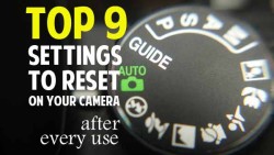 top 9 settings reset camera