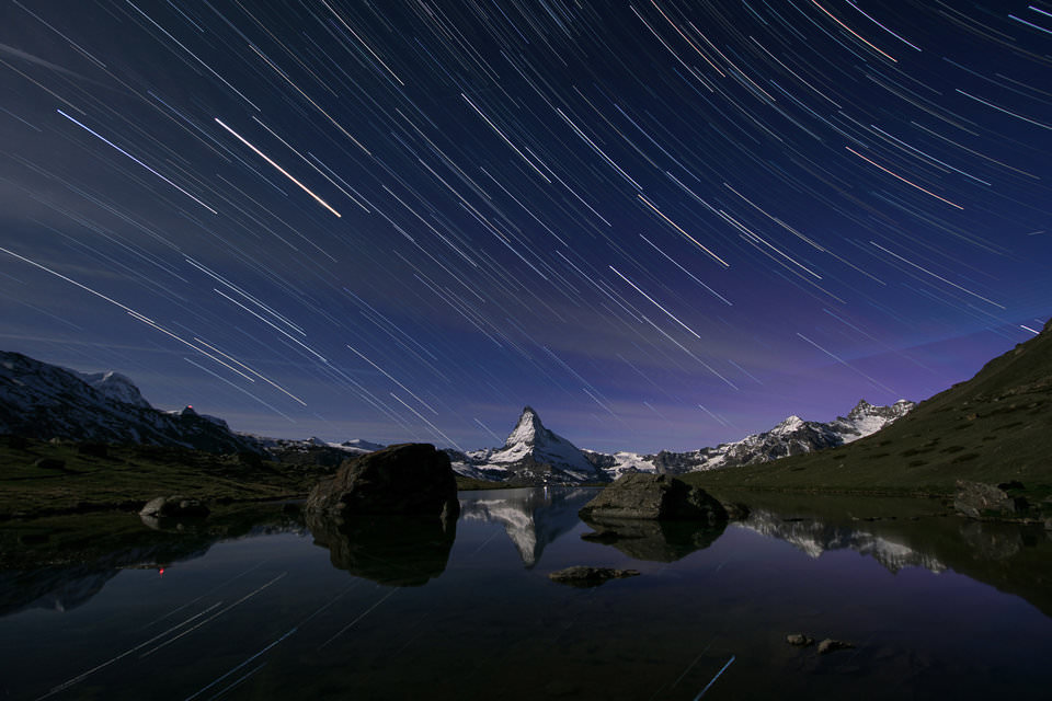 matterhorn startrail