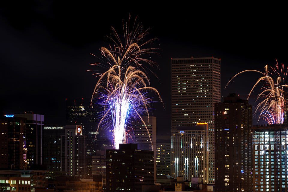 Denver Downtown Fireworks