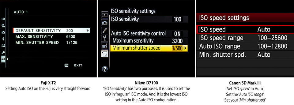 Auto ISO Configuration