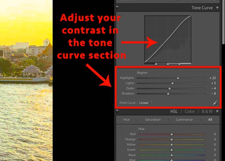 contrast sliders for lightroom