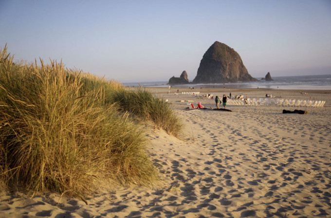 My Cannon Beach image - NOT what I had envisioned.