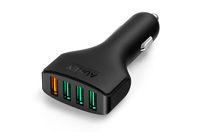 Auckey 4 Port Car Charger