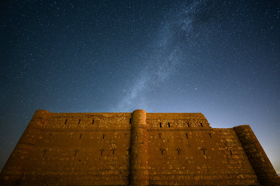 Desert Castle Milky Way