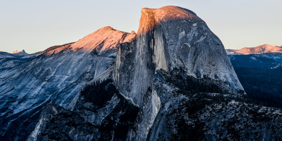 Last Light on Half Dome