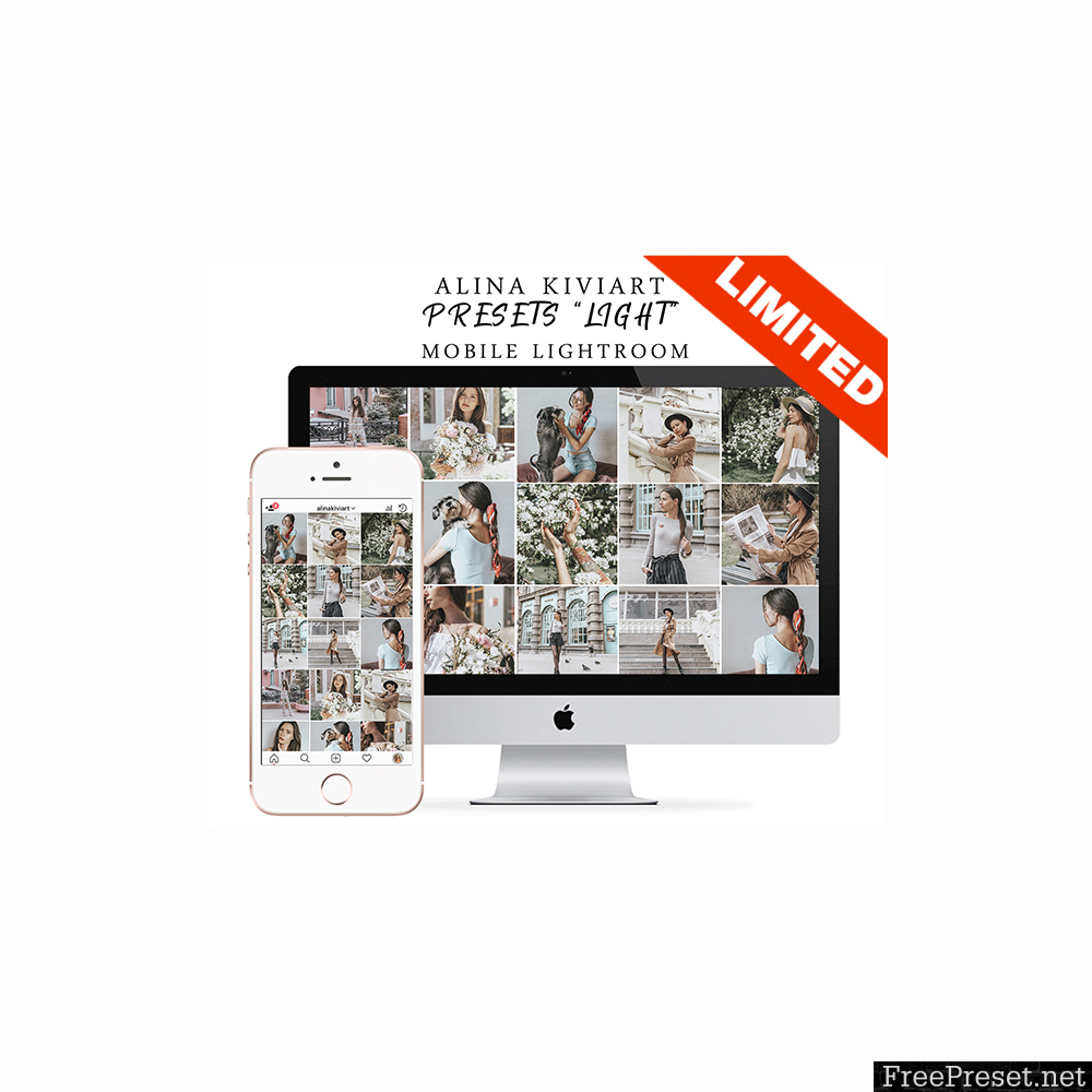 Alina Kiviart - Light Desktop & Mobile Presets