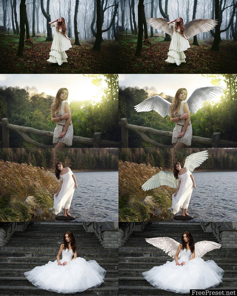 Angel Wings Overlays - 15 Overlays 1994167