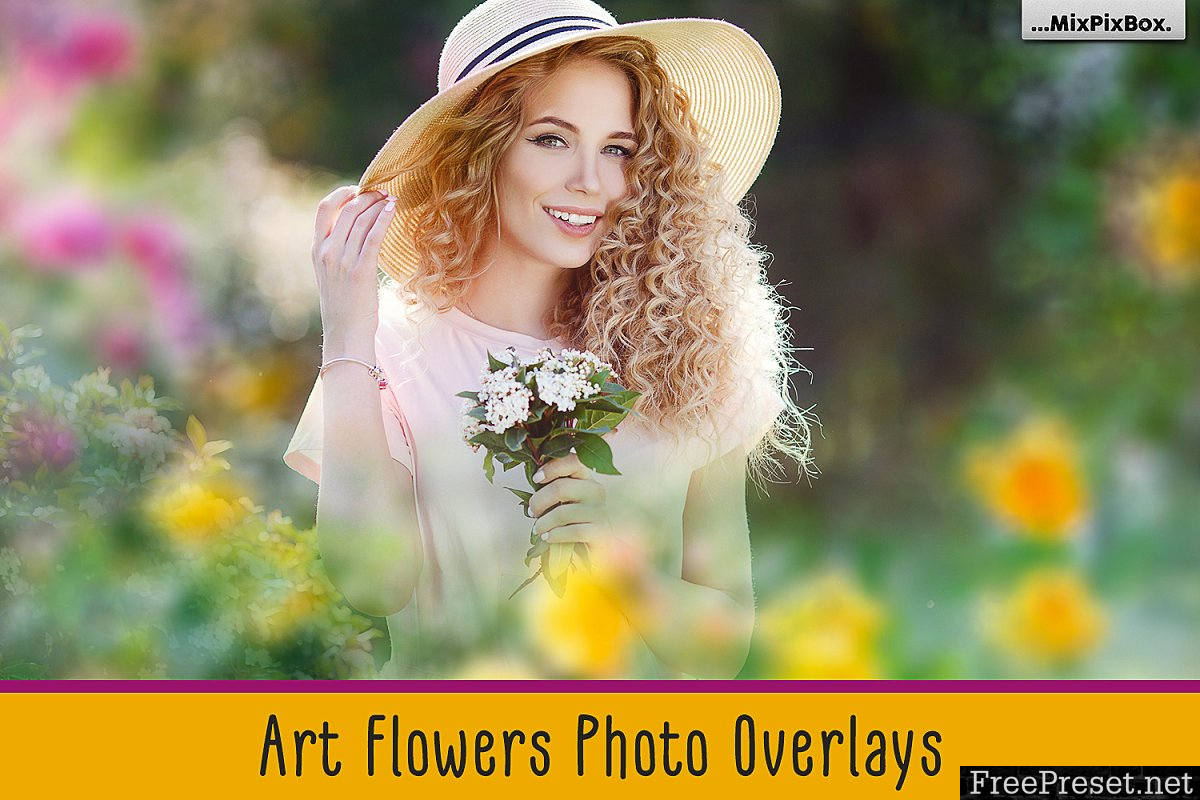 Art Flowers Photo Overlays 2817375