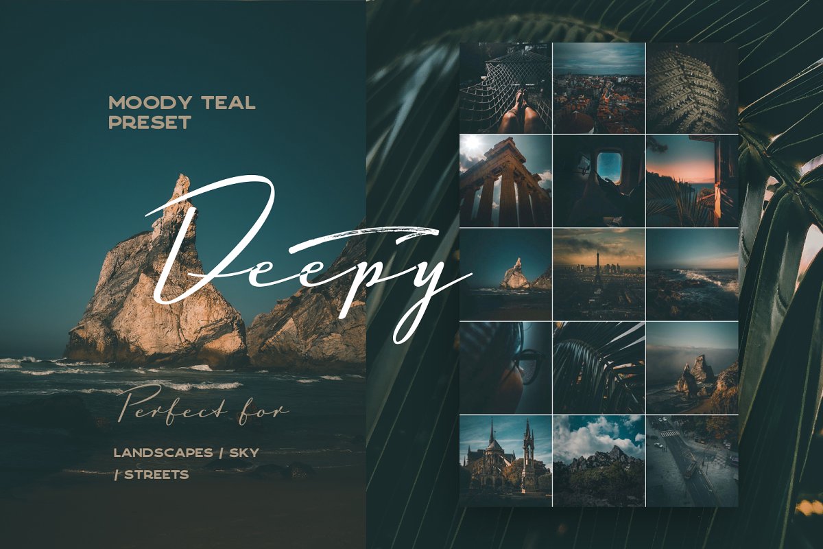 Deepy Moody Teal Lightroom preset 3564962