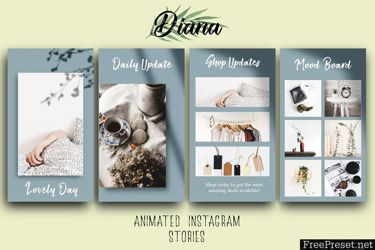 Diana Animated Instagram Stories 3275228