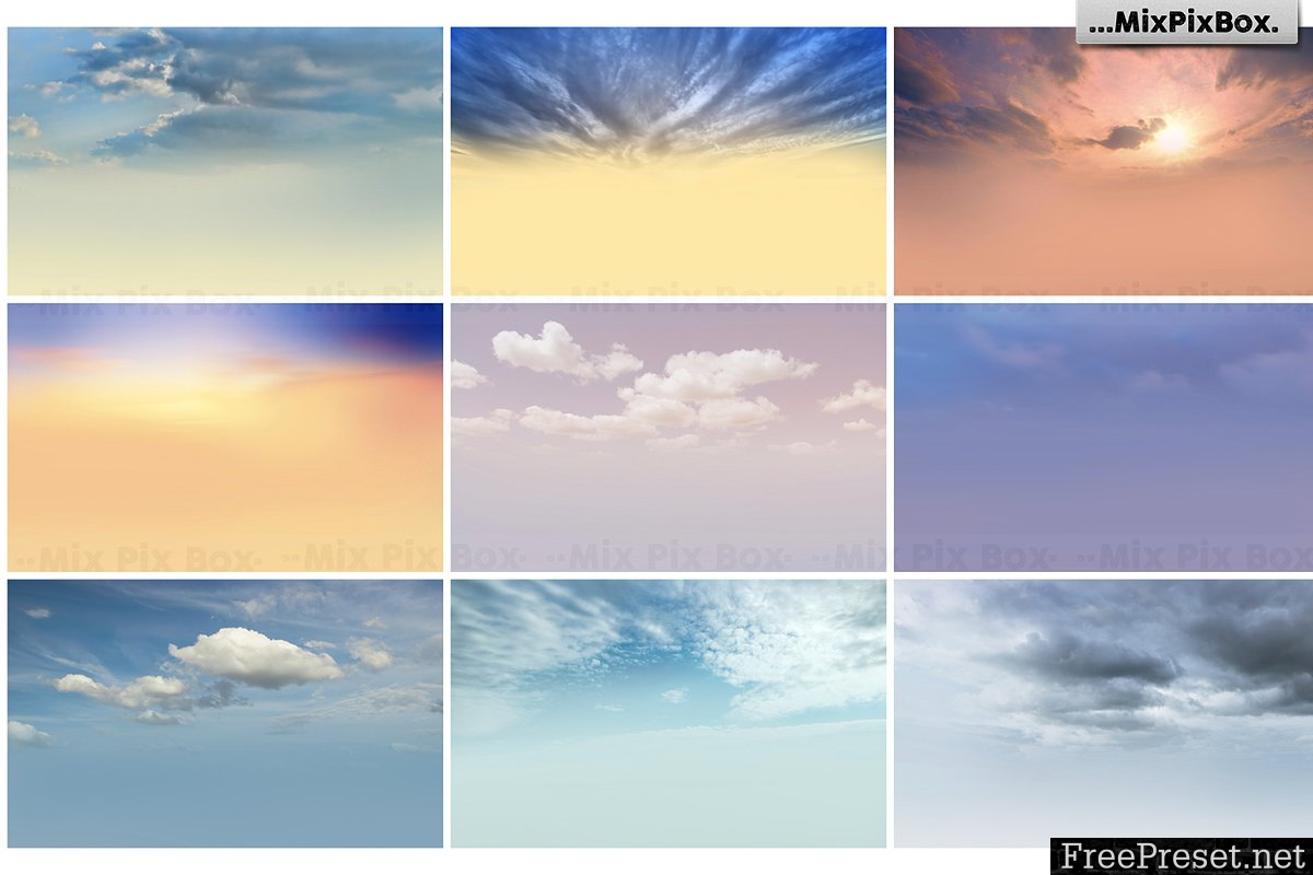 Dramatic Sky Overlays 2823892