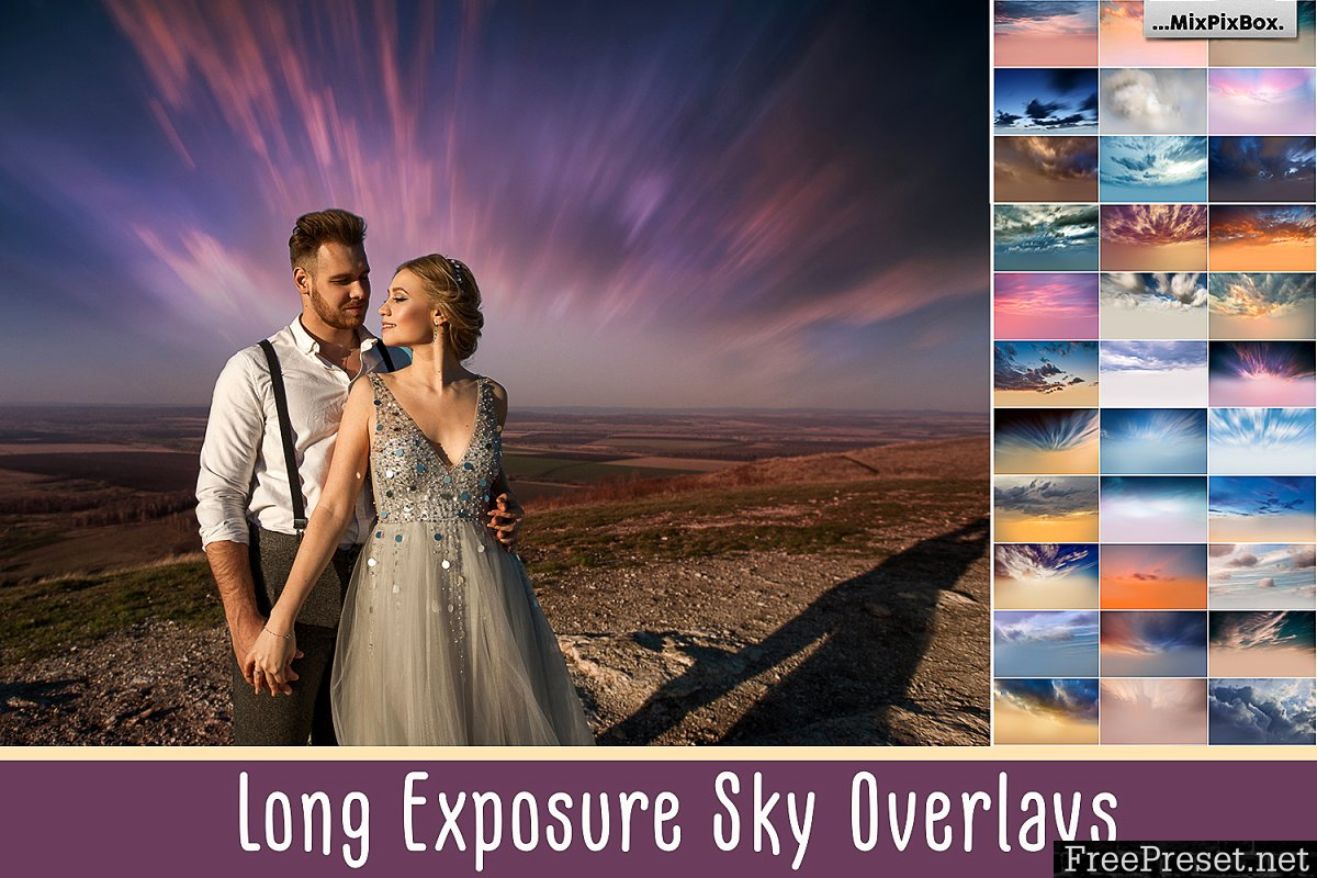 Long Exposure Sky Overlays 2873323