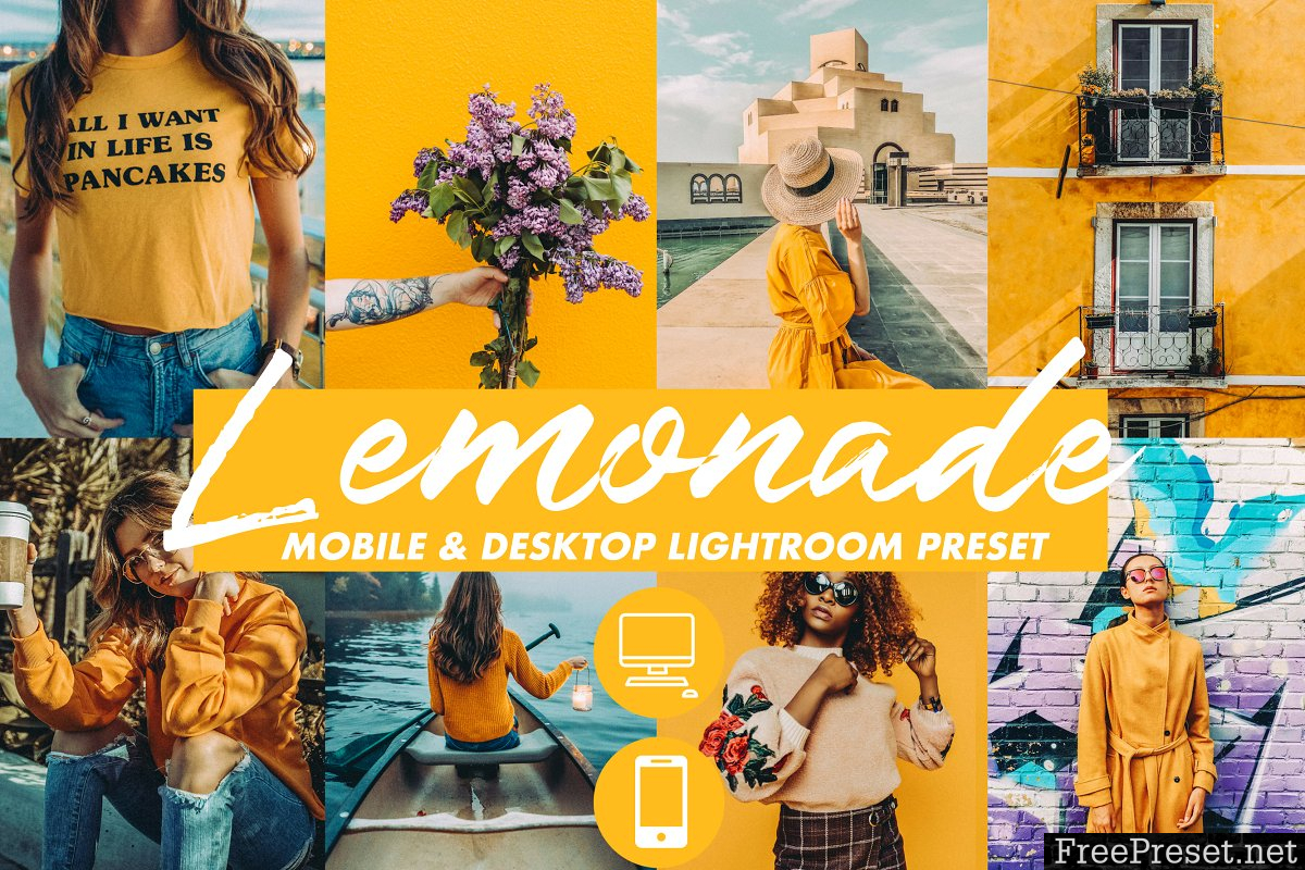 Mobile Lightroom Preset LEMONADE 3309311