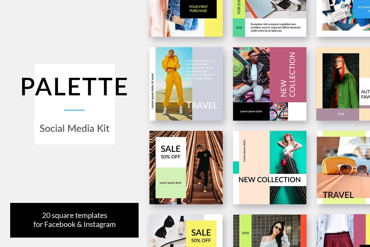 Palette Social Media Kit 2971874