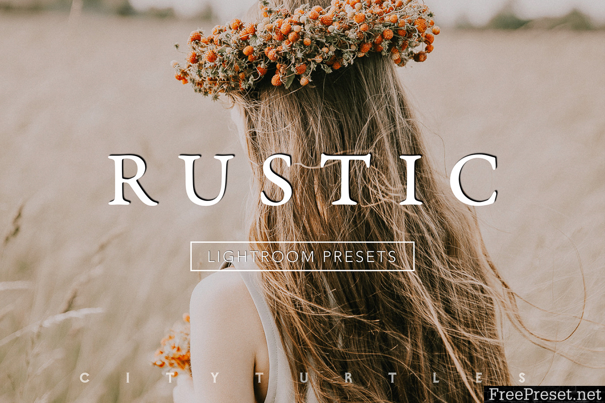 RUSTIC Moody Film Lightroom Presets Collection