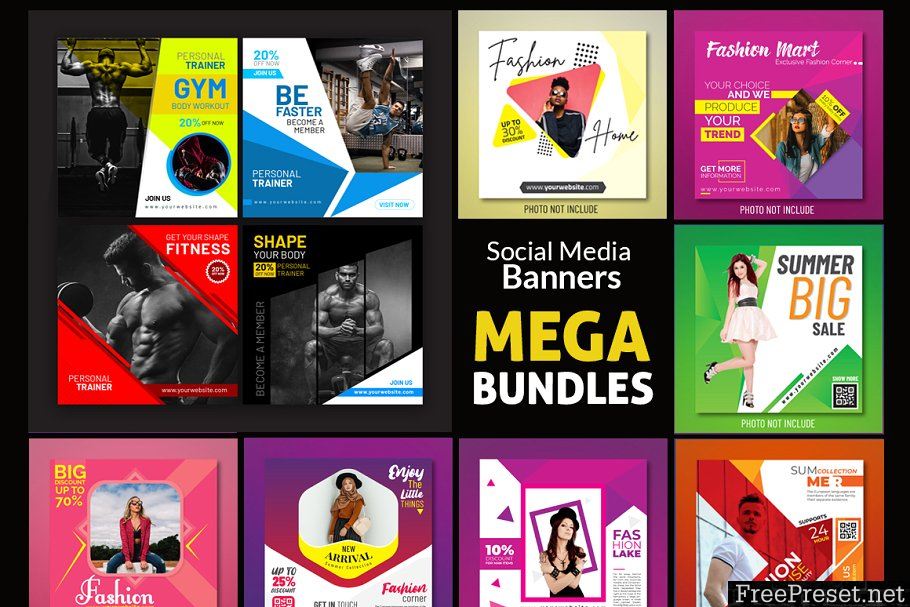 Social Media Banners Bundle 3579107